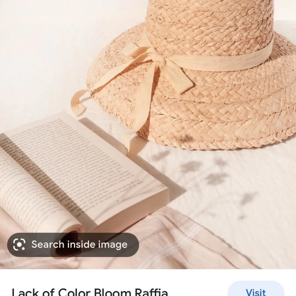 Lack of color bloom hat new with tags size small